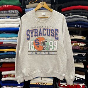 Vintage Syracuse Orange Football Sweatshirt, Retro Syracuse University Shirt Tee